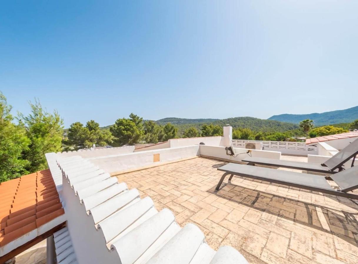 Villa En Cala Vadella Familias Y Parejas San José Exteriör bild